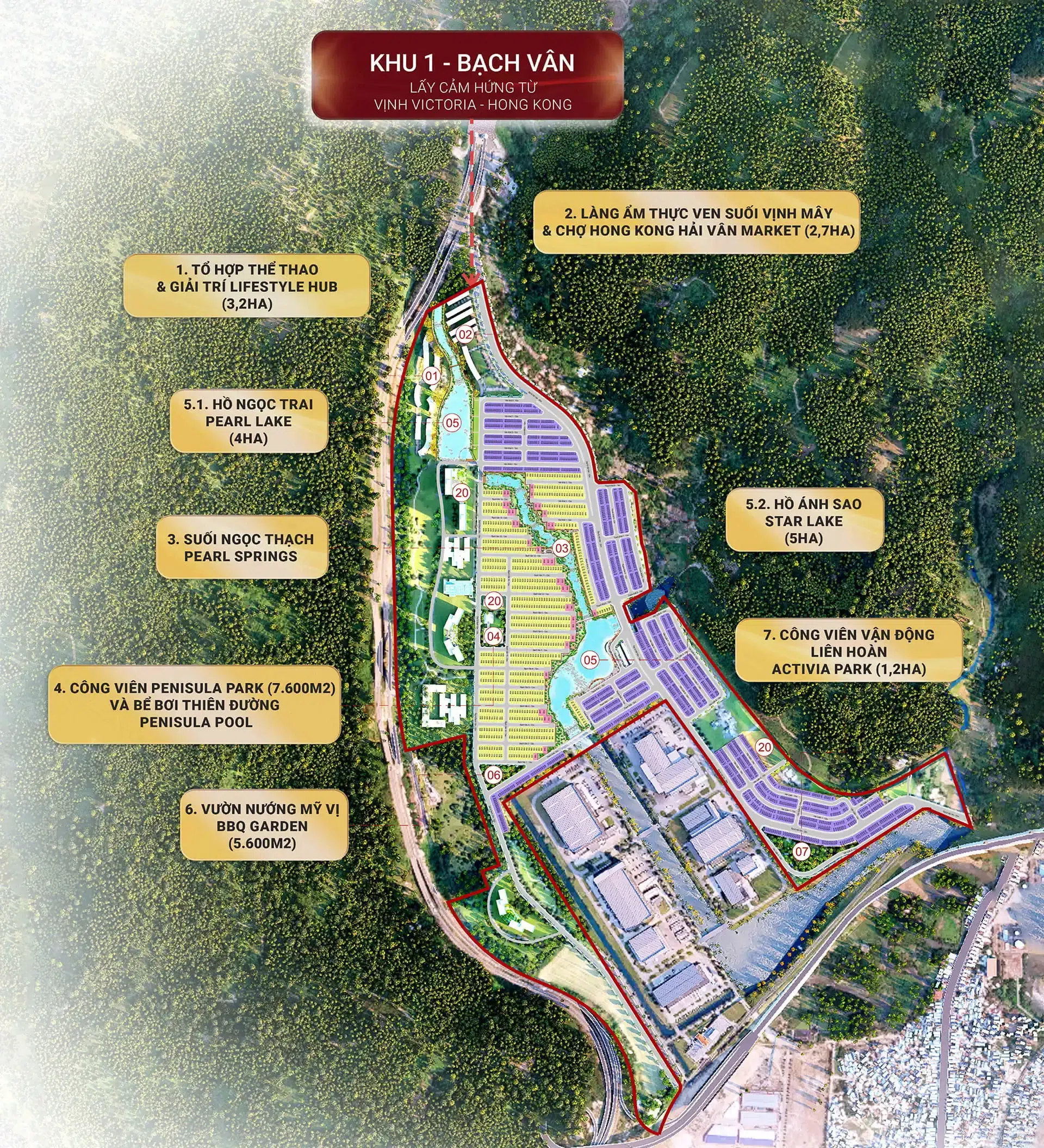 Tien ich phan khu bach van Vinhomes Hai Van Bay